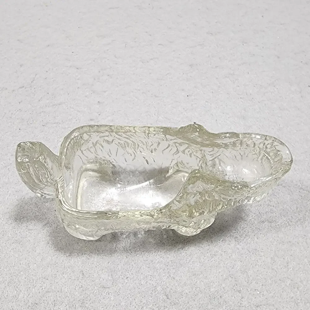 LE Smith Glass clear pressed
